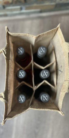 Jute - WeinTrageTasche